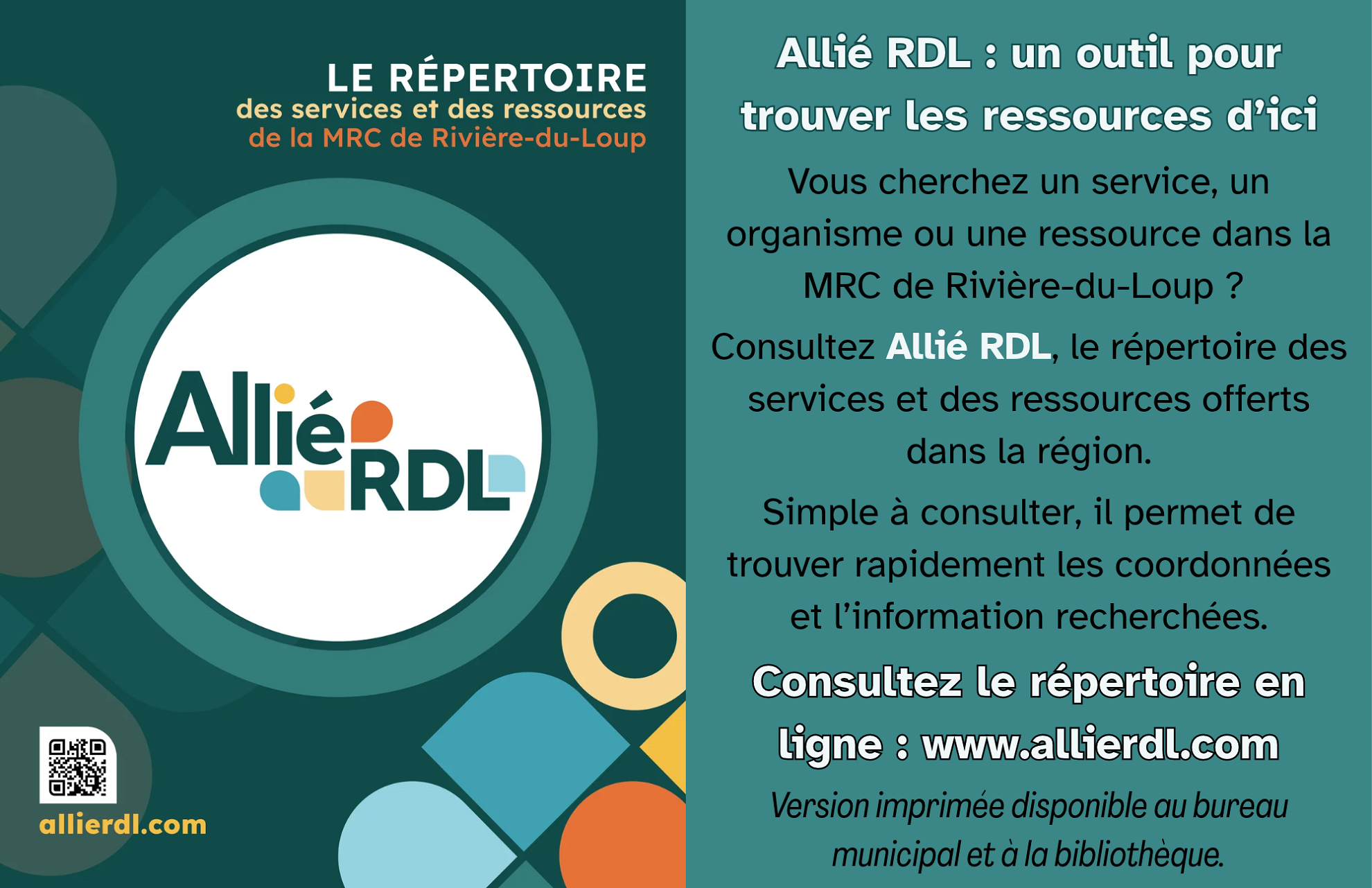 Nouveau Répertoire des services et des ressources de la MRC de Rivière-du-Loup